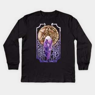 Dark Nouveau Kids Long Sleeve T-Shirt